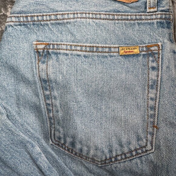 Levi Strauss Signature Regular Light Blue Wash W34 L32 Jeans - Picture 8 of 16